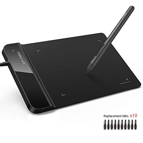 Image of XP-PEN G430S Graphics Tablet 4x3 inch for osu! Art Design Pen Drawing Tablet Black