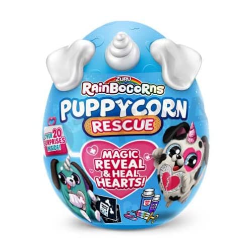 Image of Rainbocorns Puppycorn Rescue Surprise, Surprise Plush Pet Unboxing (stilar kan variera)