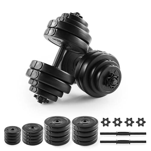 Image of Phoenix Fitness Adjustable Dumbbell Set – 30kg Weight Set for Strength Training & Weight Lifting – Compact & Durable Home Gym Weights for Men & Women (30kg)