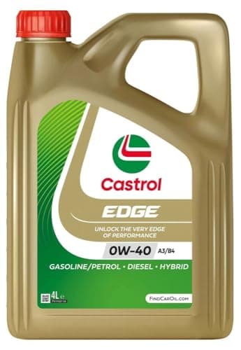 Image of Edge TITANIUM 0W-40 A3/B4 Synthetic Engine Oil 0W40, 4 Litre