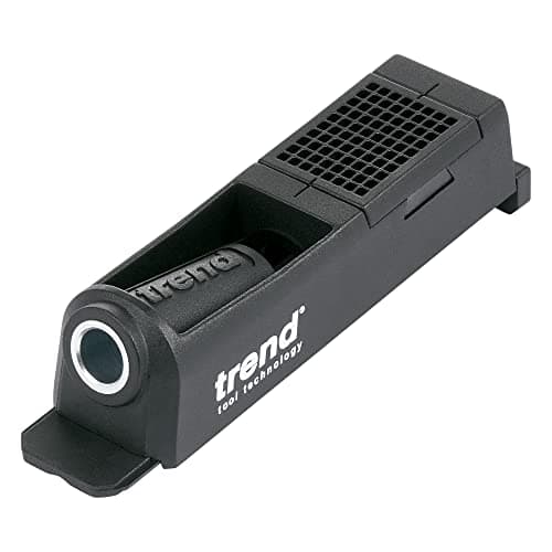 Image of Trend Single Pocket Hole Jig with HSS Drill Bit & Depth Setting Collar, Square Drive Bit & Pocket Hole Screws Selection, PH/JIG/BS