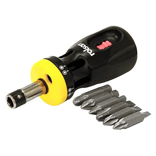 Image of Rolson 28402 12-in-1 Stubby Screwdriver
