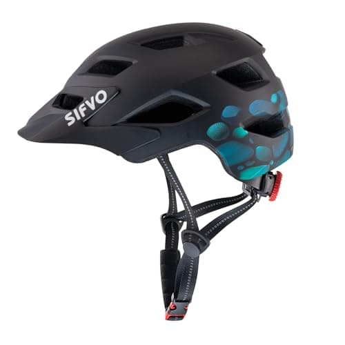 Image of Kids Helmet, SIFVO Kids Bike Helmet Boys and Girls Bike Helmets with Cool Visor Helmet for Kid 5-14, Kid Bike Helmets Youth Bike Helmet Adjustable & Lightweight 50-57cm