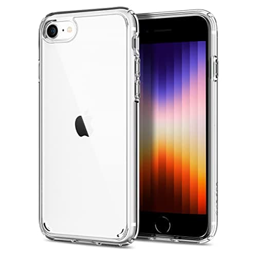 Image of Spigen Ultra Hybrid Case Compatible with iPhone SE/8/7 - Crystal Clear