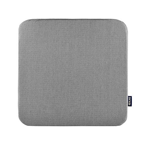 Image of REALIKE Heat Press Mat for Easy Press Heat-Resistant Protective Mat for Cricut Machines for HTV Iron On Project for Craft Vinyl Ironing Insulation Transfer 30.5cmX30.5cm(12"X12") Grey