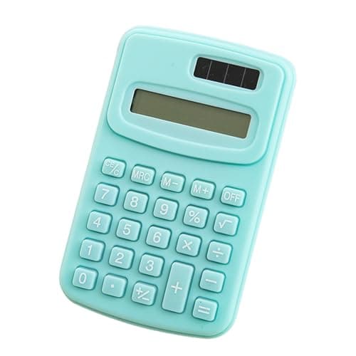 Image of Campus Colour Mini Calculator – 8-Digit Large LCD Display, Pocket Sized Portable Calculator for Students, Office, Finance, Basic Maths, Multiple Colours