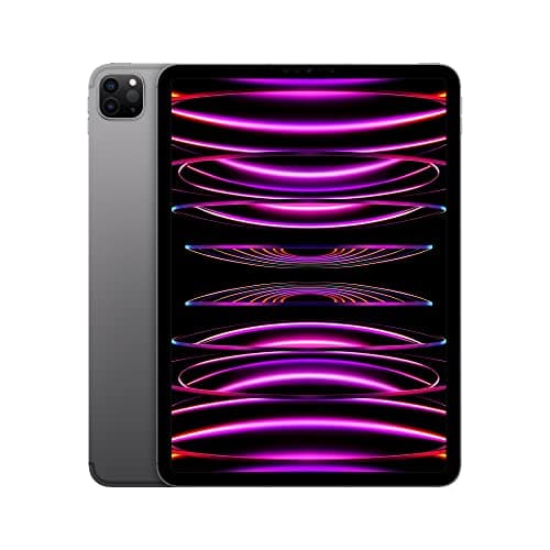 Image of 2022 Apple iPad Pro (11-inch, Wi-Fi + Cellular, 256GB) - Space Gray (Renewed)