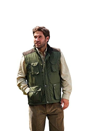 Image of Champion Mens Exmoor Country Clothing Padded BodyWarmer (Olive, M)