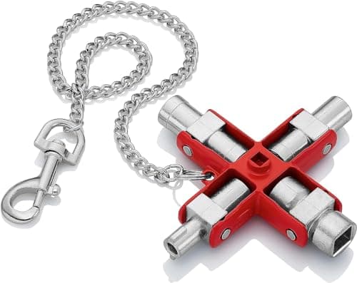 Image of KNIPEX Universal Key for All Standard Cabinets and Shut-Off Systems 96 mm, 00 11 06