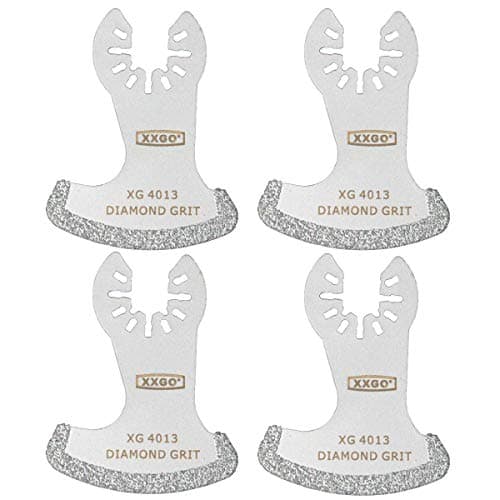 Image of XXGO 4 Pcs Diamond Multi Tool Blade for Grout Removal XG4001SU