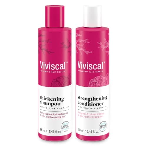 Image of Bundle of Viviscal Hair Thickening Shampoo and Conditionar for Naturally Thicker & Fuller Looking Hair, 250ml