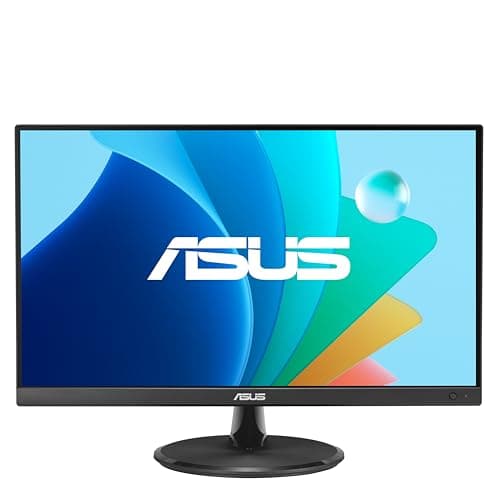 Image of ASUS VP229QF-P 22 inch Eye Care Gaming Monitor (21.5 inch Visible, IPS, Full HD, 99% sRGB, Frameless, 100Hz, Adaptive-Sync, DisplayPort, HDMI, Low Blue Light, Flicker-Free, Wall Mountable)