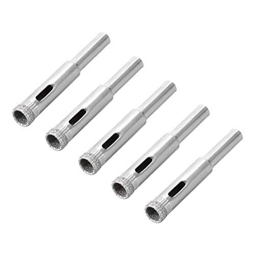 Image of sourcing map 8mm Diamond Drill Bits Hole Saws for Glass Tile Porcelain Marble Ceramic Bottles Pots Brick 5 Pcs