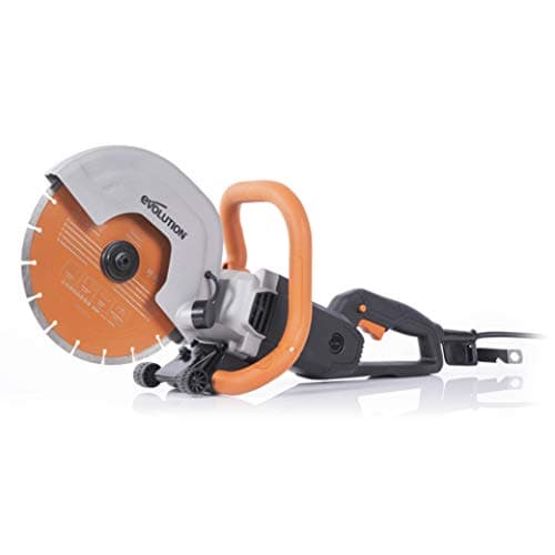 Image of Evolution Power Tools 010-0002 Evolution R255DCT 255mm Concrete Saw-No Gas, 102.5mm Cut, Incl Premium Diamond Blade, 110V, 110V-Site Use
