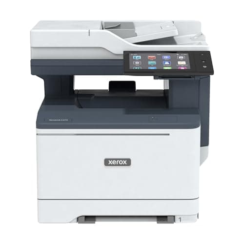 Image of Xerox Versalink C415dn Wireless Printer - A4 40ppm Colour Laser All in One Multifunction Printer with Duplex 2-Sided Printing, Office or Small Business Use - Copy/Print/Scan/Fax - Touchscreen