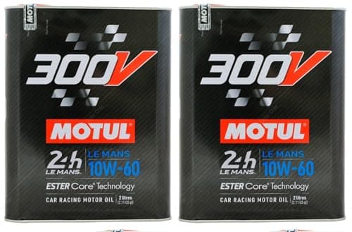 Image of Motul 300V Le Mans 10W60 Fully Synthetic Ester Core Racing Motor Engine Oil, 4 Litres