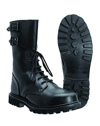 Image of Mil-Tec French Army Rangers Leather Boots black Size: 8