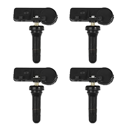Image of Tire Pressure Monitoring System TPMS Sensors for Jeep Grand Cherokee Dodge Ram 1500 Chrysler Fiat Replaces# 56029398AA, 56029398AB, 68241067AA, 68241067AB 433MHz (4-Pack)