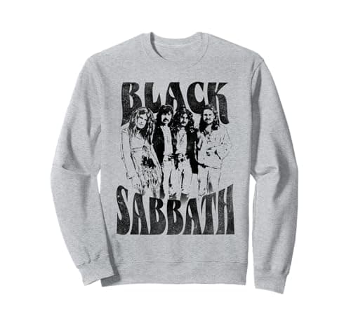 Image of Official Black Sabbath Group Photo Sweatshirt