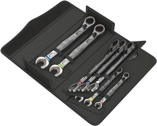Image of Wera 05020091001" Joker Rachet Set for Switch Combination Wrench - Silver (11pc Metric)