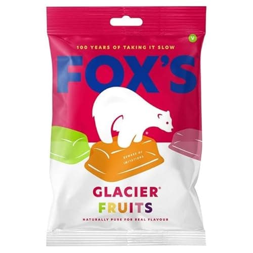 Image of fox's Glacier Fruits Sweets, 12 x 100g, Suitable for Vegans