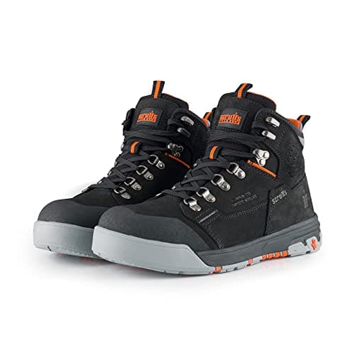Image of Scruffs Hydra Safety Work Boots Black Size 10/44