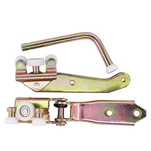 Image of HouYeen Passenger Side Left Sliding Door Bottom with Middle and Top Roller Runner Guide for T4 Transporter 1990-2003 701843335A