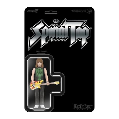 Image of SUPER7 Spinal Tap Reaction Figures Wave 01 - Nigel Tufnel Action Figure