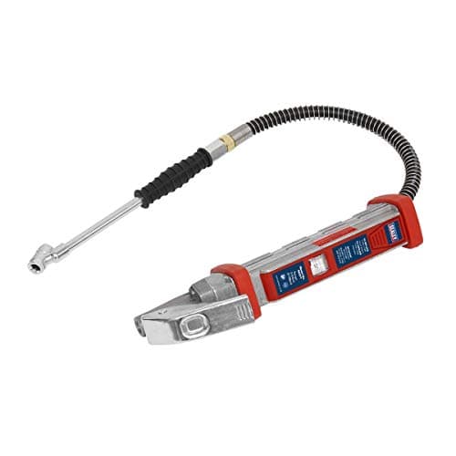Image of Sealey SA371 Tyre Inflator with 0.5M Hose & Twin Push-On Connector