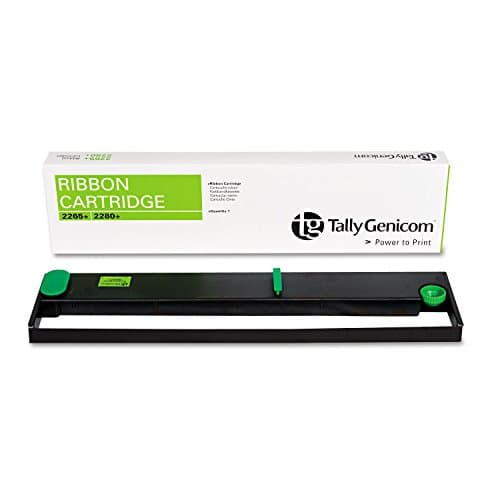 Image of Tally Ribbon Cassette Fabric Nylon Black [for MT 230/3XX/4XX] Ref 060097 [Pack of 1]