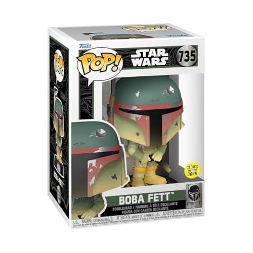 Image of Funko POP! Star Wars: Fett Legacy - Boba Fett - Glow in the Dark - Collectable Vinyl Figure - Gift Idea - Official Merchandise - Toys For Kids & Adults - Model Figure for Collectors and Display