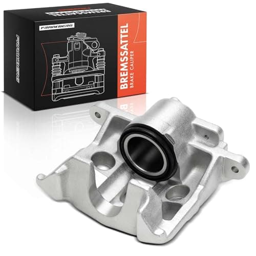 Image of Frankberg 1x Brake Caliper Disc Brake Front Right Compatible with Transporter IV Bus 70B 70C 70J 70K 7DB 7DC 7DJ 7DK Platform/Chassis 70E 70L 70M 7DE 7DL Replace# 520222