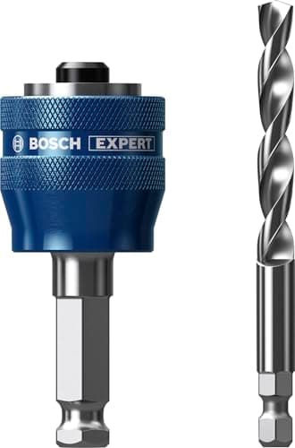 Image of Bosch 2X Expert Power Change Plus with Pilot Drill with Drill Bit, HSS-G Drill 7.15 x 105 mm (for Metal Pipes and Profiles, Plastics, Ø 7,15 mm, Professional Accessory Drill Driver)