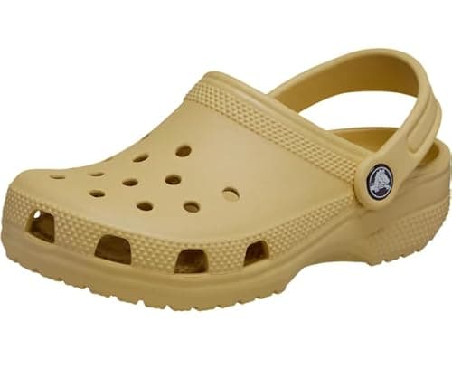 Image of Crocs Unisex Kids Classic Clog T Clog, Wheat, 9 UK Child