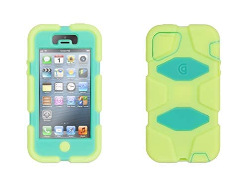 Image of Griffin Technology Lime/Mint Heavy Duty Survivor All-Terrain Case for iPhone 5/5s