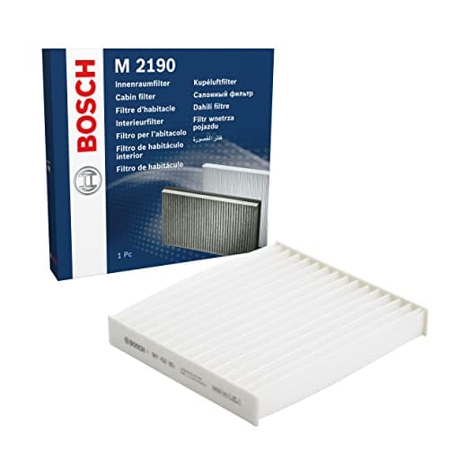 Image of Bosch M2190 Standard Cabin Filter, Replacement Filter - Filters Pollen and Dust for Cleaner Air Inside the Vehicle