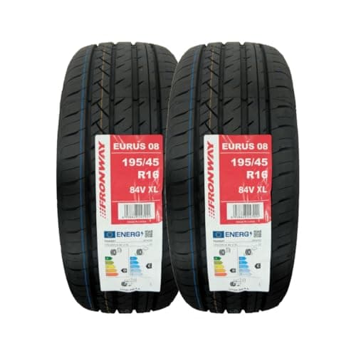 Image of 195/45R16 FRONWAY EURUS 08 84V XL Tyre – Extra Load, Reinforced Sidewall, Low Noise – Fits Hatchbacks & Sports Cars | 1954516 (2)