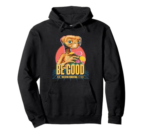 Image of E.T. the Extra-Terrestrial Retro Be Good Pullover Hoodie