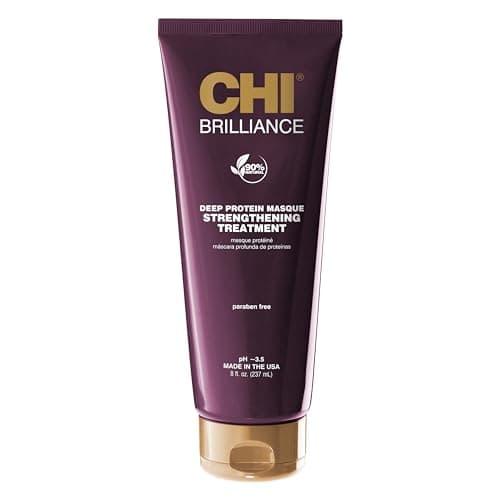 Image of CHI Deep Brilliance Deep Protein Masque, Strengthening Treatment, 237 ml