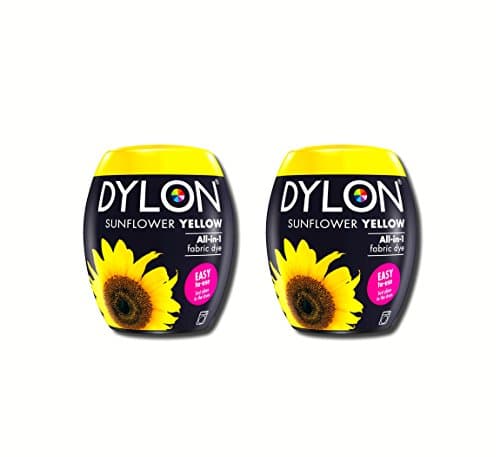 Image of New Dylon 350g Sunflower Yellow Machine Dye Pod 2 Pack