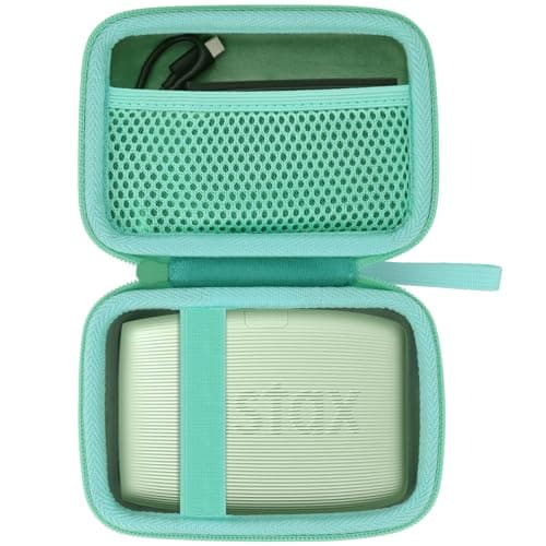 Image of co2CREA Storage Travel Hard Case for Fujifilm Instax Mini Link 3 2 1 Portable Smartphone Instant Photo Printer, Case Only