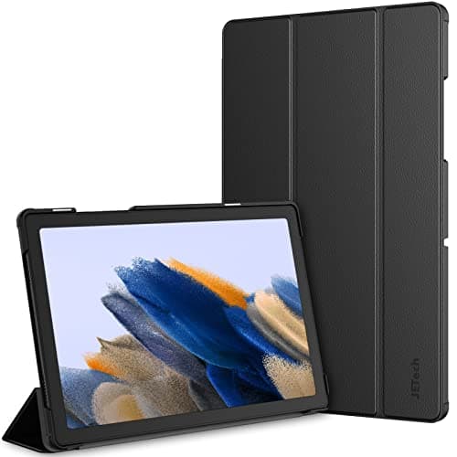 Image of JETech Case for Samsung Galaxy Tab A8 10.5-Inch 2021 (SM-X200/X205/X207), Slim Lightweight Stand Protective Tablet Cover with Auto Wake/Sleep (Black)