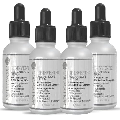 Image of Face Lift In A Bottle - AWARD WINNING 2.5% Retinol Serum for Ultimate Age-Defying Support. 5X MORE EFFECTIVE W/ 4% Niacinamide, 10% Vitamin C, 1% Vitamin E, and 0.5% Bakuchiol.
