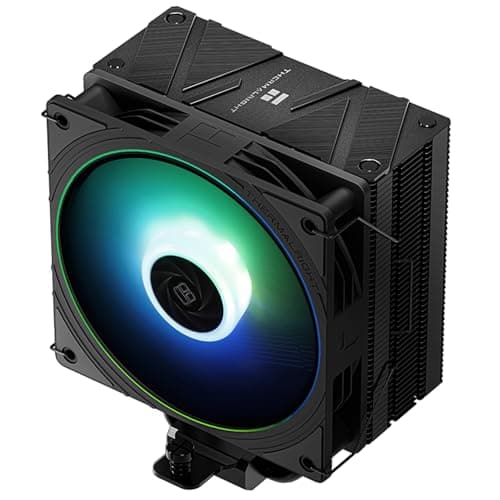 Image of Thermalright Assassin Spirit 120 EVO Black CPU Cooler, 120mm PWM Quiet ARGB Fan CPU Air Cooler, AGHP 4th Technology, Support Intel lga1700/1150/1151/1200,AMD AM4 AM5, Computer Cooler(AS120 EVO)