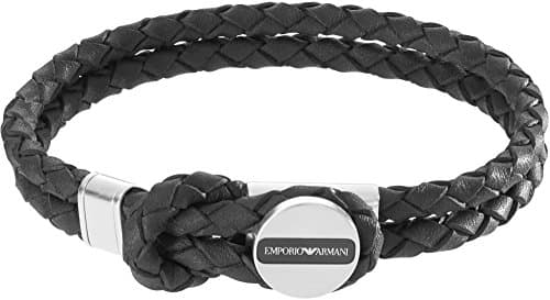 Image of Emporio Armani Bracelet for Men , 18.50CM Silver Stainless Steel Bracelet, EGS2178040