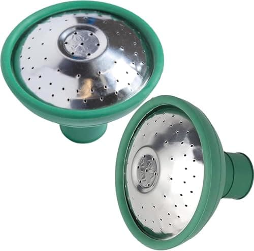 Image of AXXTAN 2pk Universal Garden Watering Can Rose Head, Durable Sprinkler Attachment with Soft Rubber Spray Nozzle for Plants & Greenhouses, Fits All Standard Size Watering Cans
