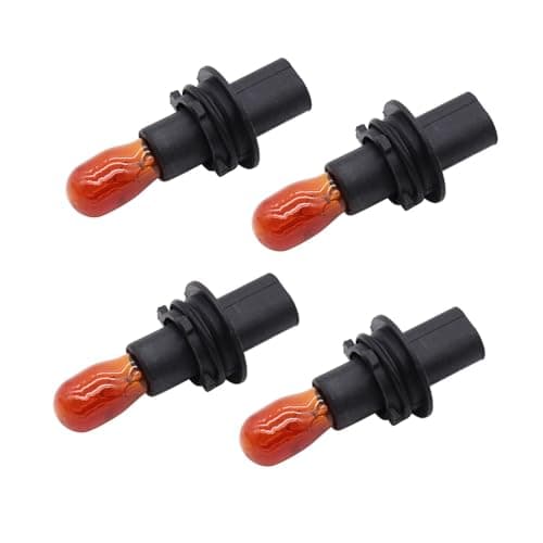 Image of 4 pcs/set SHLPDFM Amber Orange Mirror Indicator Bulb Wing Mirror Indicator Light Bulb And Holder 2E0945981, A0008201277 68010096AA Fits for Mercedes Sprinter VW Volkswagen Crafter 2006-2016