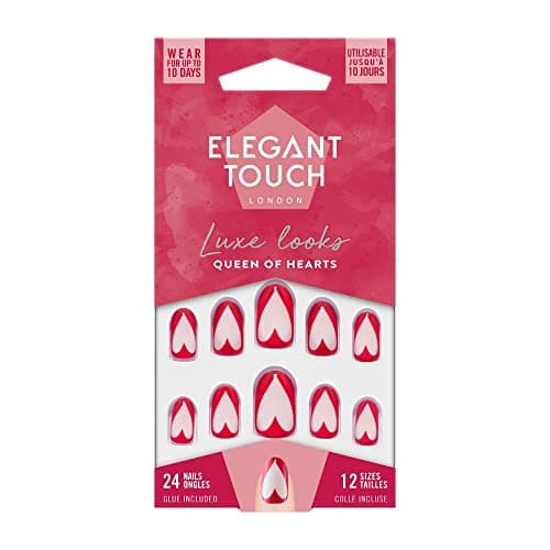 Image of Elegant Touch Luxe Looks Nails Queen of Hearts