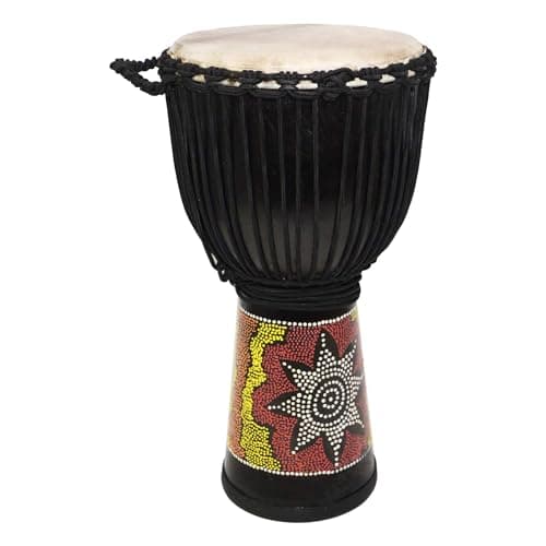 Image of A-Star 12 Inch Painted Djembe
