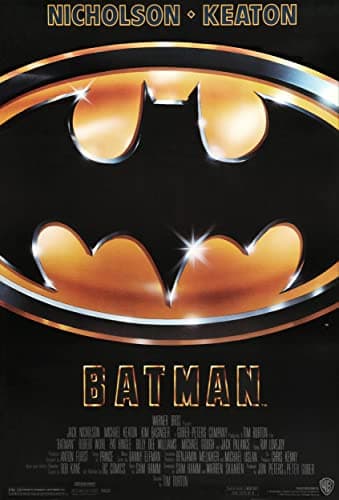 Image of 80s Classic Retro Vintage Movie Film Posters Poster Prints Wall Art Pictures (Batman, A4 Poster)